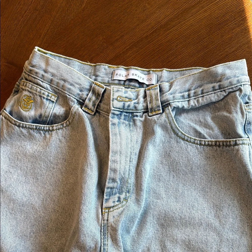 Polar Skate Co. Light Blue Jeans 32/32 - Picture 2 of 5